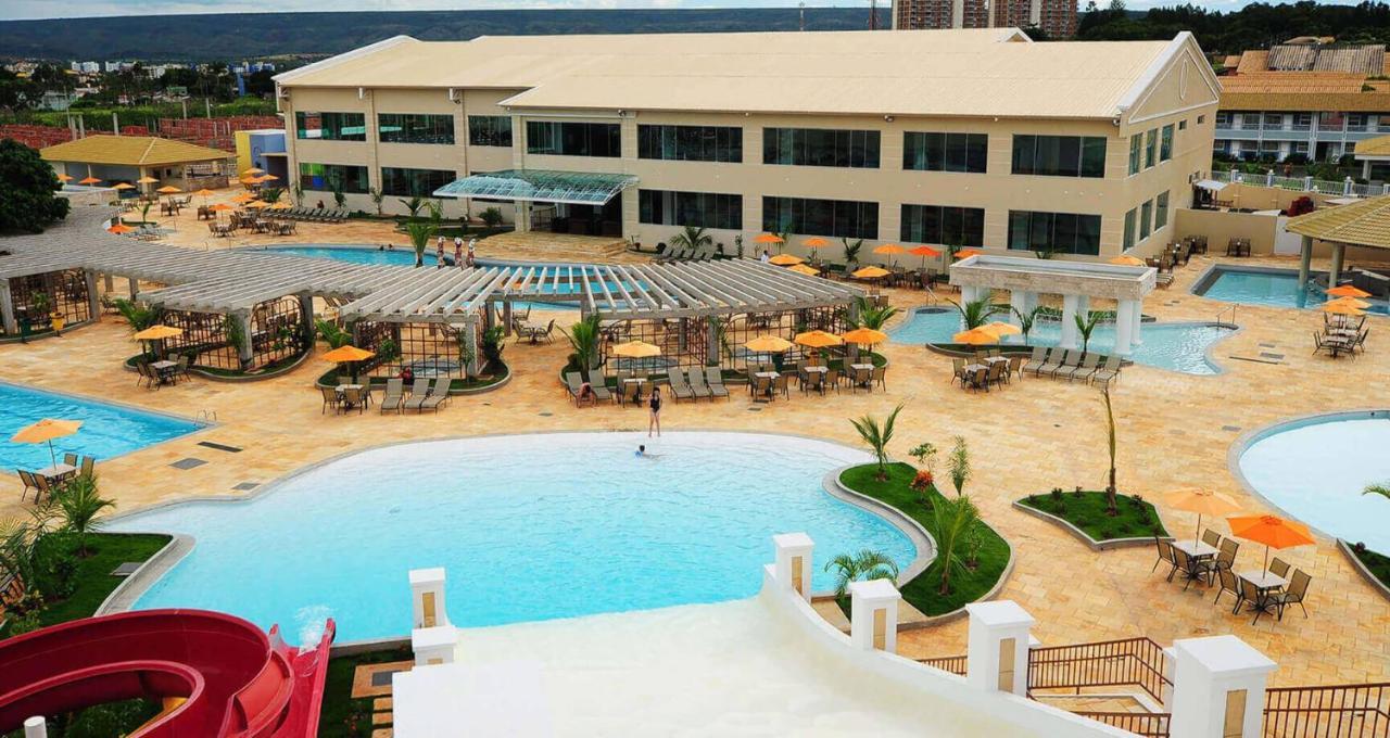 Cafe Ou Cafe E Almoco Lacqua Parque Aquatico 24 Horas Caldas Novas Ngoại thất bức ảnh