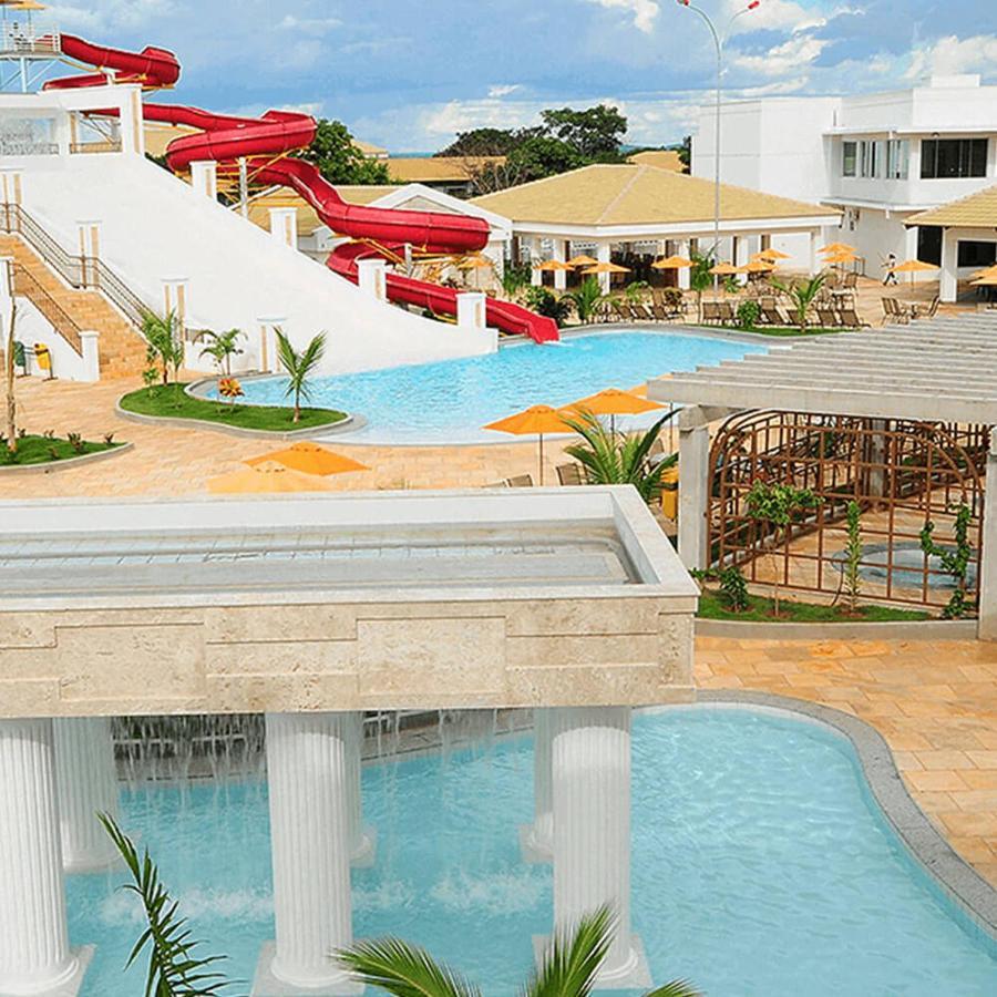 Cafe Ou Cafe E Almoco Lacqua Parque Aquatico 24 Horas Caldas Novas Ngoại thất bức ảnh