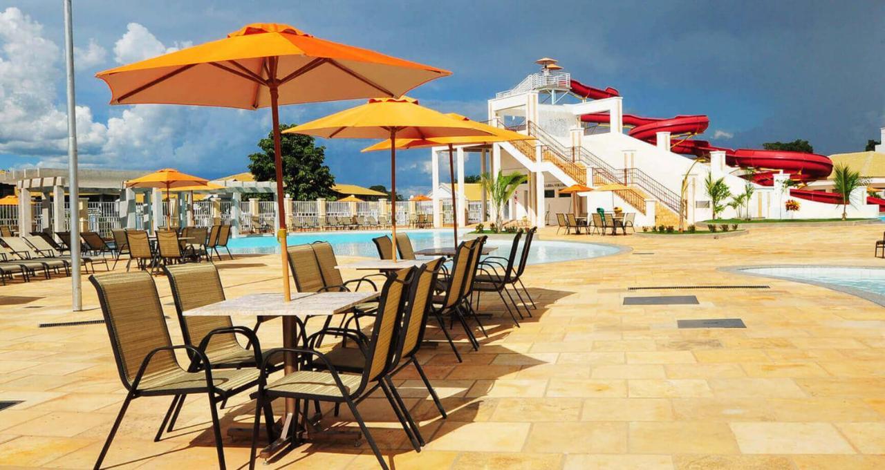 Cafe Ou Cafe E Almoco Lacqua Parque Aquatico 24 Horas Caldas Novas Ngoại thất bức ảnh